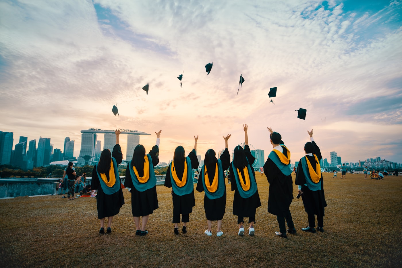 Students graduating